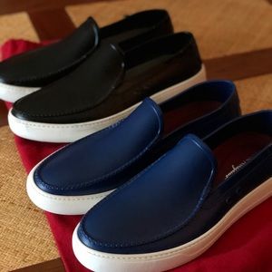 Salvatore Ferragamo boat shoes size 12